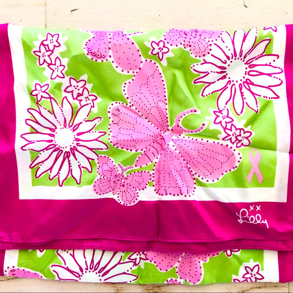 COPY - LILLY PULITZER Silk Scarf-New
